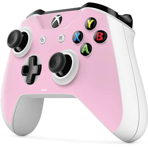 Pink and White Checkerboard Xbox One S Controller Skin