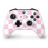 Pink and White Checkerboard Xbox One S Controller Skin