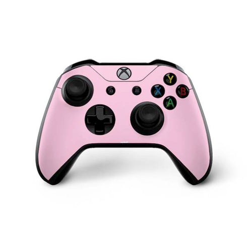 Pink and White Checkerboard Xbox One X Controller Skin