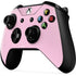 Pink and White Checkerboard Xbox One X Controller Skin