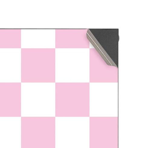 Pink and White Checkerboard Xbox Series X Console Skin