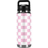 Pink and White Checkerboard YETI Rambler 26oz Bottle Skin