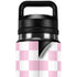Pink and White Checkerboard YETI Rambler 26oz Bottle Skin