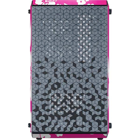 Pink and White Cooler Master MasterBox Q300L Mini Tower Skin