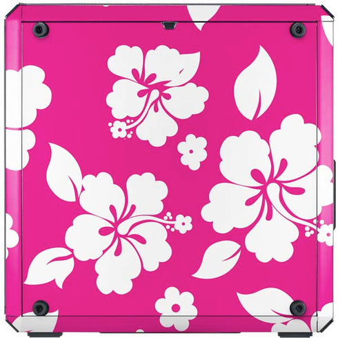 Pink and White Cooler Master MasterBox Q300L Mini Tower Skin