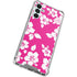 Pink and White Galaxy A13 5G Clear Case