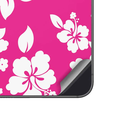 Pink and White Galaxy A14 5G Skin