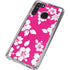 Pink and White Galaxy A21 Clear Case