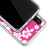 Pink and White Galaxy A30 Clear Case