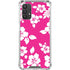 Pink and White Galaxy A32 5G Clear Case