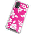 Pink and White Galaxy A32 5G Clear Case