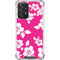 Pink and White Galaxy A52 5G Clear Case