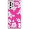 Pink and White Galaxy A53 5G Clear Case