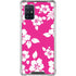 Pink and White Galaxy A71 5G Clear Case