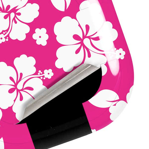 Pink and White Galaxy Buds Live Skin