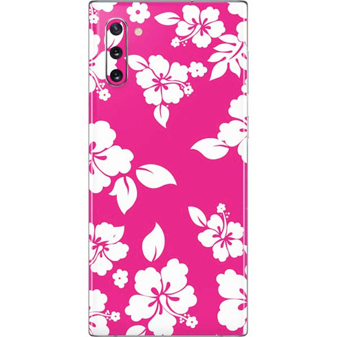 Pink and White Galaxy Note 10 Skin