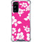 Pink and White Galaxy S20 FE Clear Case
