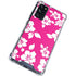 Pink and White Galaxy S20 FE Clear Case