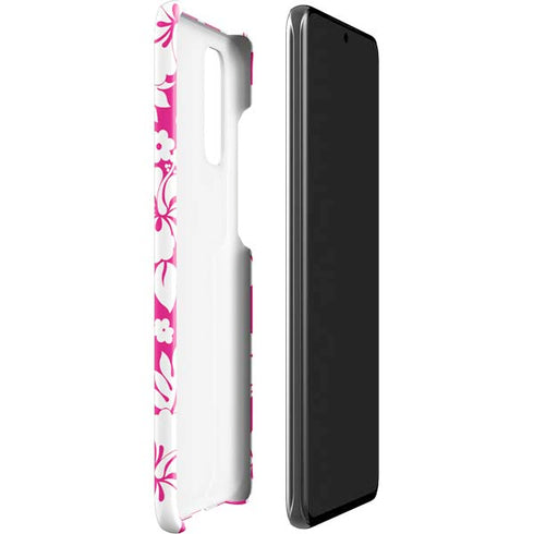 Pink and White Galaxy S20 Lite Case