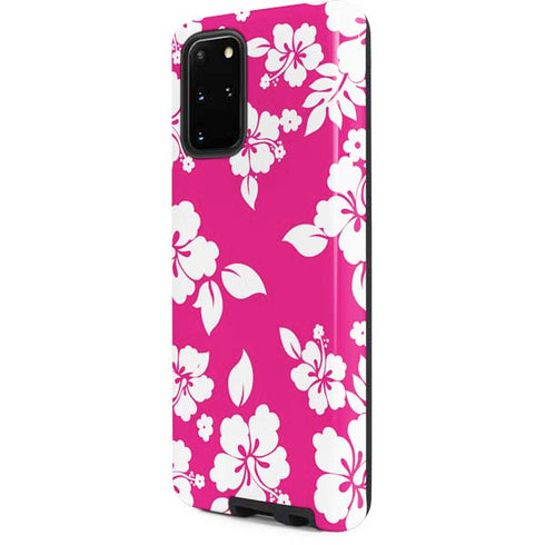 Pink and White Galaxy S20 Plus Pro Case