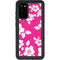 Pink and White Galaxy S20 Waterproof Case