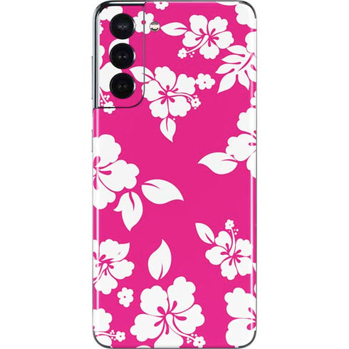 Pink and White Galaxy S21 5G Skin