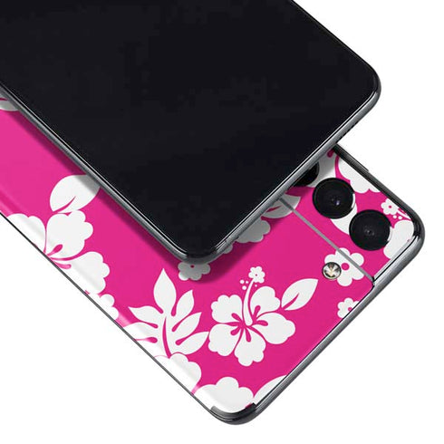 Pink and White Galaxy S21 5G Skin