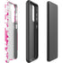 Pink and White Galaxy S21 FE Pro Case