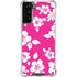 Pink and White Galaxy S21 Plus 5G Clear Case