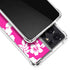 Pink and White Galaxy S21 Ultra 5G Clear Case