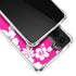 Pink and White Galaxy S22 Clear Case