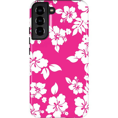 Pink and White Galaxy S22 Plus Pro Case
