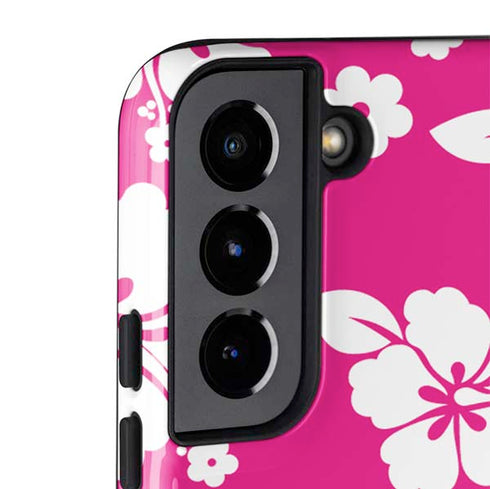 Pink and White Galaxy S22 Plus Pro Case