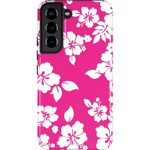 Pink and White Galaxy S22 Pro Case