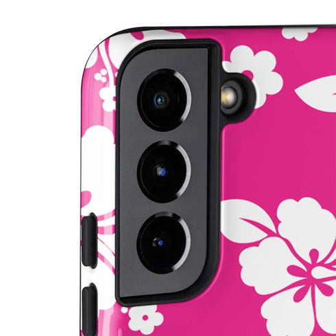 Pink and White Galaxy S22 Pro Case