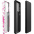 Pink and White Galaxy S22 Pro Case