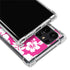 Pink and White Galaxy S22 Ultra Clear Case