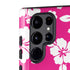 Pink and White Galaxy S22 Ultra Pro Case