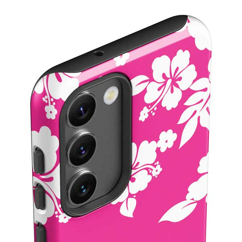 Pink and White Galaxy S23 Plus Pro Case
