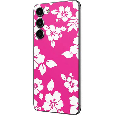 Pink and White Galaxy S23 Plus Skin
