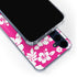 Pink and White Galaxy S24 Clear Case