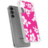Pink and White Galaxy S24 Plus Clear Case