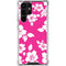 Pink and White Galaxy S24 Ultra Clear Case
