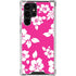 Pink and White Galaxy S24 Ultra Clear Case