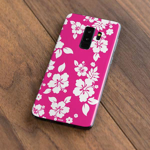 Pink and White Galaxy S9 Plus Skin