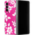 Pink and White Galaxy Z Fold4 5G Skin