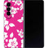 Pink and White Galaxy Z Fold4 5G Skin