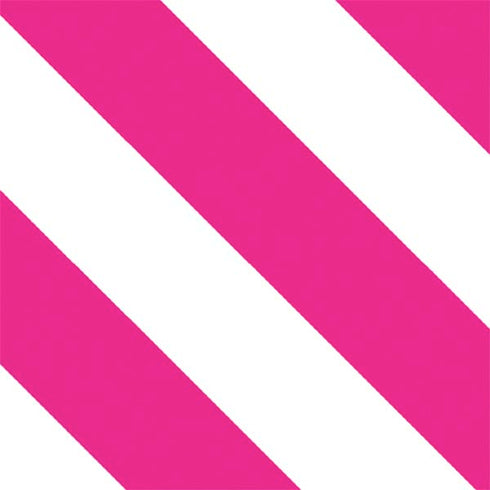 Pink and White Geometric Stripes Nintendo 2DS XL (2017) Skin