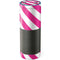 Pink and White Geometric Stripes Amazon Echo Skin