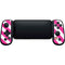Pink and White Geometric Stripes Backbone One for iPhone Game Controller Skin